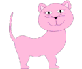 Pink cat 