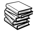 books - lineart