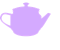 Tea Pot Purple