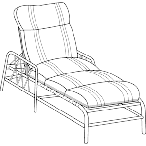 Chaise Lounge clipart, cliparts of Chaise Lounge free download (wmf ...