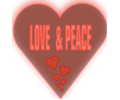 Love and Peace in a heart