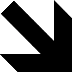 aiga right and down arrow Clipart