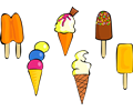 Variety Of Ice Cream