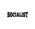 Lettering socialist