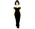 Black Dress Lady