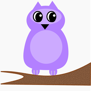 A Purple Owl