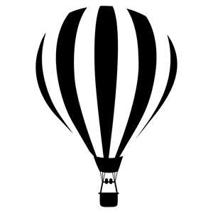 Hot Air Balloon Silhouette