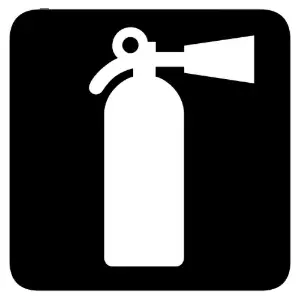 aiga fire extinguisher bg Clipart