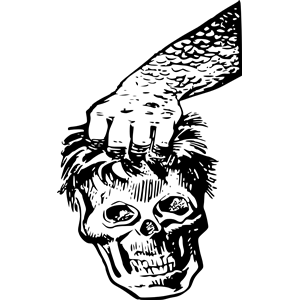 Skull and Hand