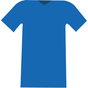 Basic blue T-shirt