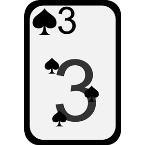 Three of Spades