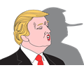 Donald Trump And Shadow