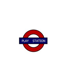 London Tube Sign