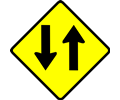 caution_two way