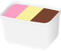 2l Ice Cream box