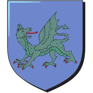 Dragon Reguardant Clipart