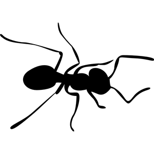 Ant Silhouette clipart, cliparts of Ant Silhouette free download (wmf ...