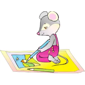 Mouse Drawing Clipart