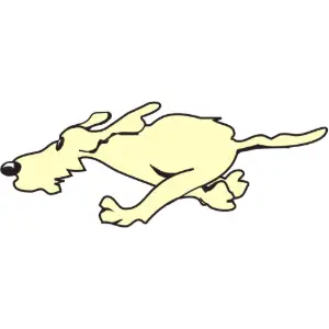 Dog Running Clipart