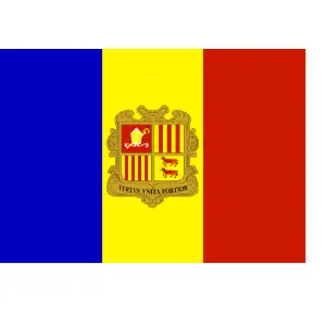 Flag of Andorra Clipart