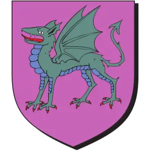 Dragon Statant Clipart