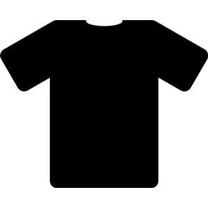 black t-shirt clipart, cliparts of black t-shirt free download (wmf ...