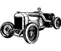 Vintage racing car 2