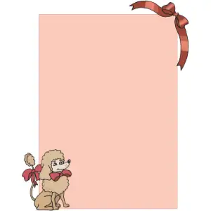 Dog Frame Clipart