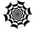 Spider Web Checkered