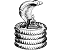 Buddha protected by a cobra