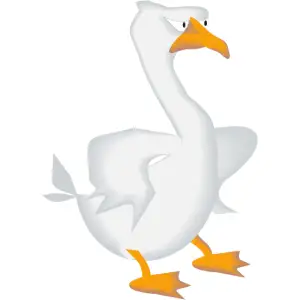 Goose Angry Clipart