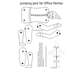 Jumping Jack coloring page