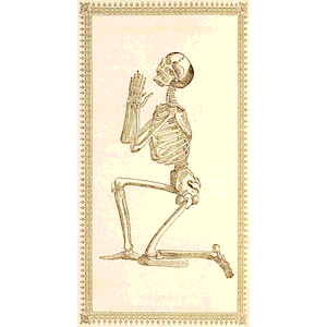 Praying Skeleton