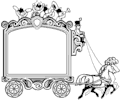 Circus Wagon Frame