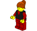 LEGO Town -- businesswoman