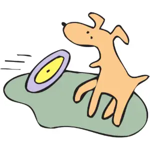 Dog Panting Clipart