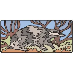 Badger Clipart