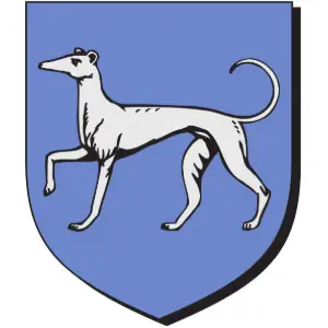 Greyhound Passant Clipart