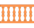 Classical balustrade