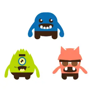 Monsters Clipart