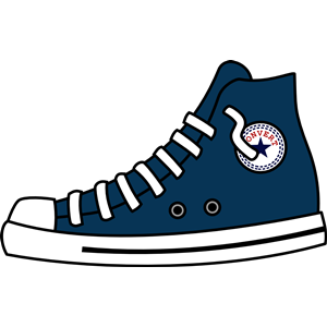 High Top shoes clipart, cliparts of High Top shoes free download (wmf ...