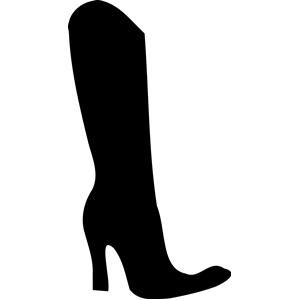 Shoe silhouette clipart, cliparts of Shoe silhouette free download (wmf ...