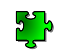 Green Jigsaw piece 10