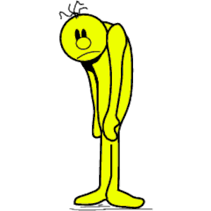 Yellow Dude Sad
