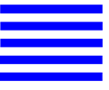 Blue Horizontal Stripes