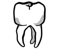 tooth - lineart