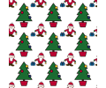 Christmas Scene-seamless pattern