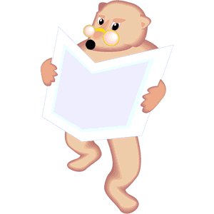 Bear Reading Newspaper Clipart Cliparts Of Bear Reading Newspaper Free Download Wmf Eps Emf Svg Png Gif Formats