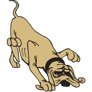 Dog Smiling Clipart