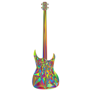 Prismatic Geometric Guitar 2